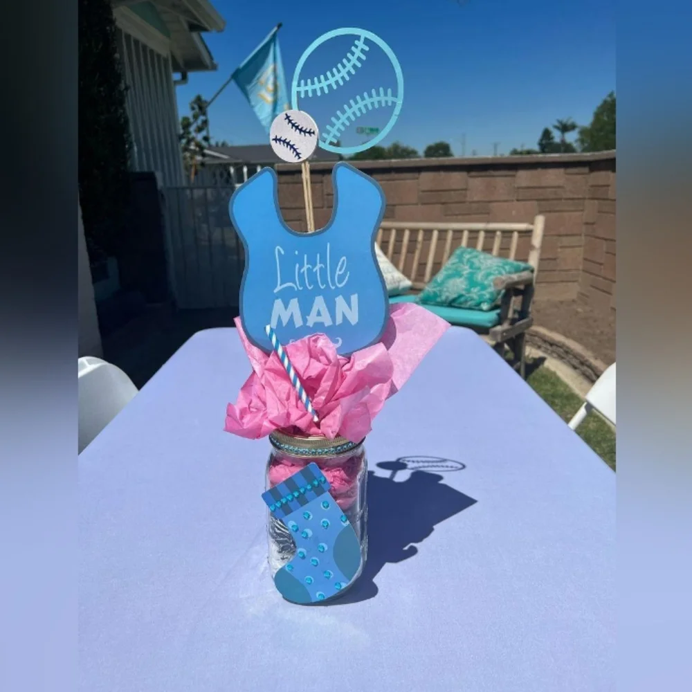 GIRL/BOY Gender Reveal Custom 3D Centerpieces